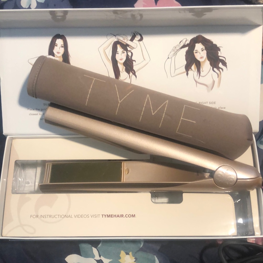 Tyme curling/straightening Iron